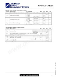 APTM20UM05SG Datasheet Page 3