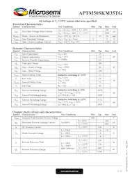 APTM50SKM35TG Datasheet Page 2