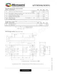 APTM50SKM38TG Datenblatt Seite 3
