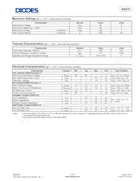 BS870-7 Datasheet Page 2