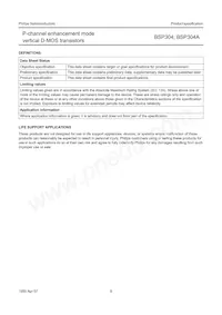 BSP304A Datasheet Page 9