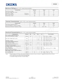 BSS84TC Datasheet Page 2