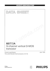 BST72A Datasheet Cover
