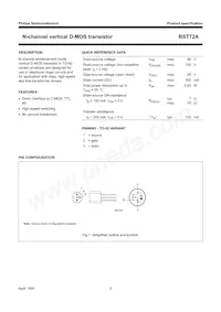 BST72A Datasheet Page 2