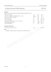 BST72A Datasheet Page 3