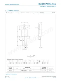 BUK76150-55A Datasheet Page 10