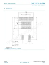BUK76150-55A Datasheet Page 12