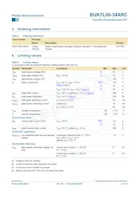 BUK7L06-34ARC Datasheet Page 2