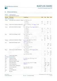 BUK7L06-34ARC Datasheet Page 5