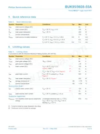 BUK9508-55A Datasheet Page 2
