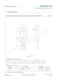 BUK9523-75A Datasheet Page 10