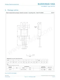 BUK9540-100A Datasheet Page 9