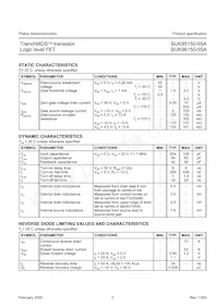 BUK96150-55A數據表 頁面 2