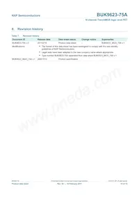 BUK9623-75A Datasheet Page 10