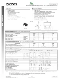 DMN5L06T-7 Datasheet Copertura