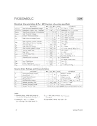 FA38SA50LC數據表 頁面 2