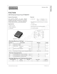 FDC796N_F077 Datasheet Cover