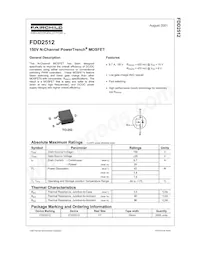 FDD2512數據表 封面