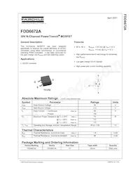 FDD6672A Datenblatt Cover