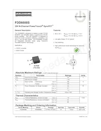 FDD6688S Datasheet Cover