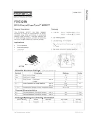 FDG329N Datasheet Copertura