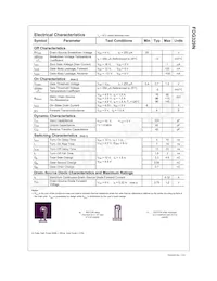 FDG329N Datasheet Page 2