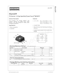 FDJ127P Datasheet Cover