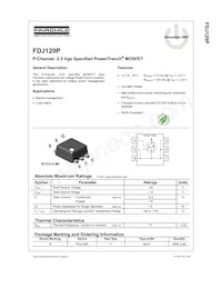 FDJ129P_F077 Datasheet Cover
