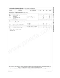 FDP8443 Datasheet Page 3