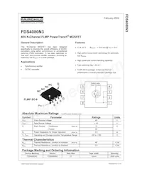 FDS4080N3 Datasheet Copertura