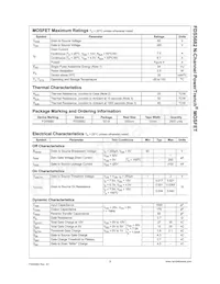 FDS5682 Datasheet Page 2