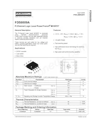 FDS6609A Cover