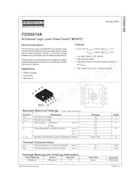 FDS6614A Cover