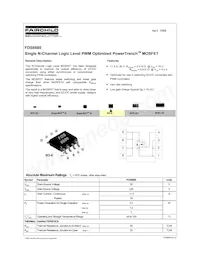 FDS6680S Datasheet Cover