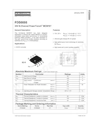 FDS6688 Datasheet Cover