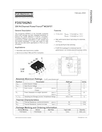 FDS7082N3 Datasheet Cover