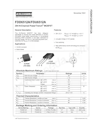 FDU6512A Datasheet Cover