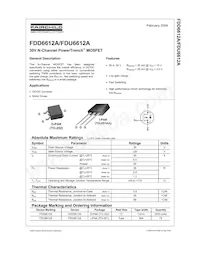 FDU6612A Datasheet Copertura