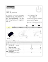 FDV301N-NB9V005 Datasheet Cover