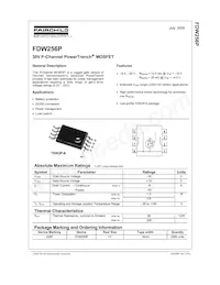 FDW256P Datasheet Cover
