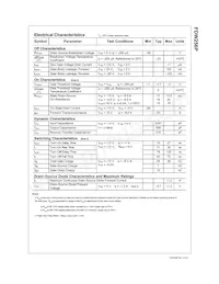 FDW256P Datasheet Page 2