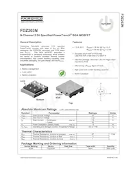 FDZ203N Datenblatt Cover