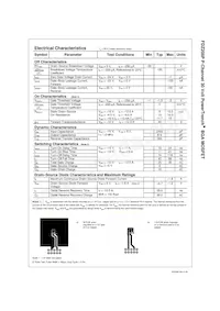 FDZ208P Datasheet Page 2