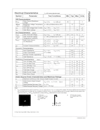 FDZ294N Datasheet Page 2