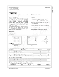 FDZ7064N Datasheet Cover