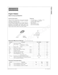 FQA11N90C Datasheet Cover