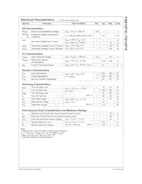 FQB12P10TM Datasheet Page 2