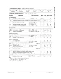 FQB25N33TM Datasheet Page 2