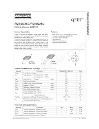 FQB9N25CTM Cover