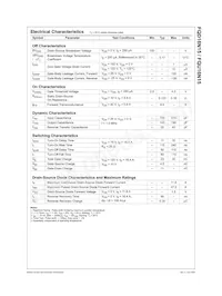 FQD16N15TM Datasheet Page 2